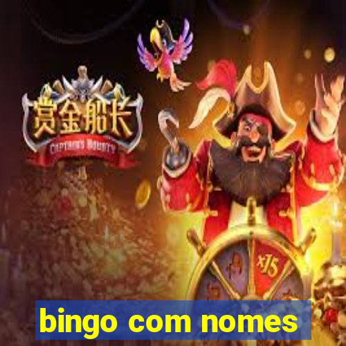 bingo com nomes